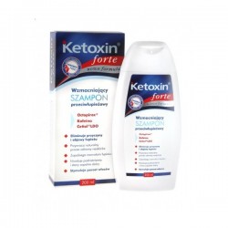 ketoxin forte nowa formuła szampon wzmacniający przeciwłupieżowy 200ml