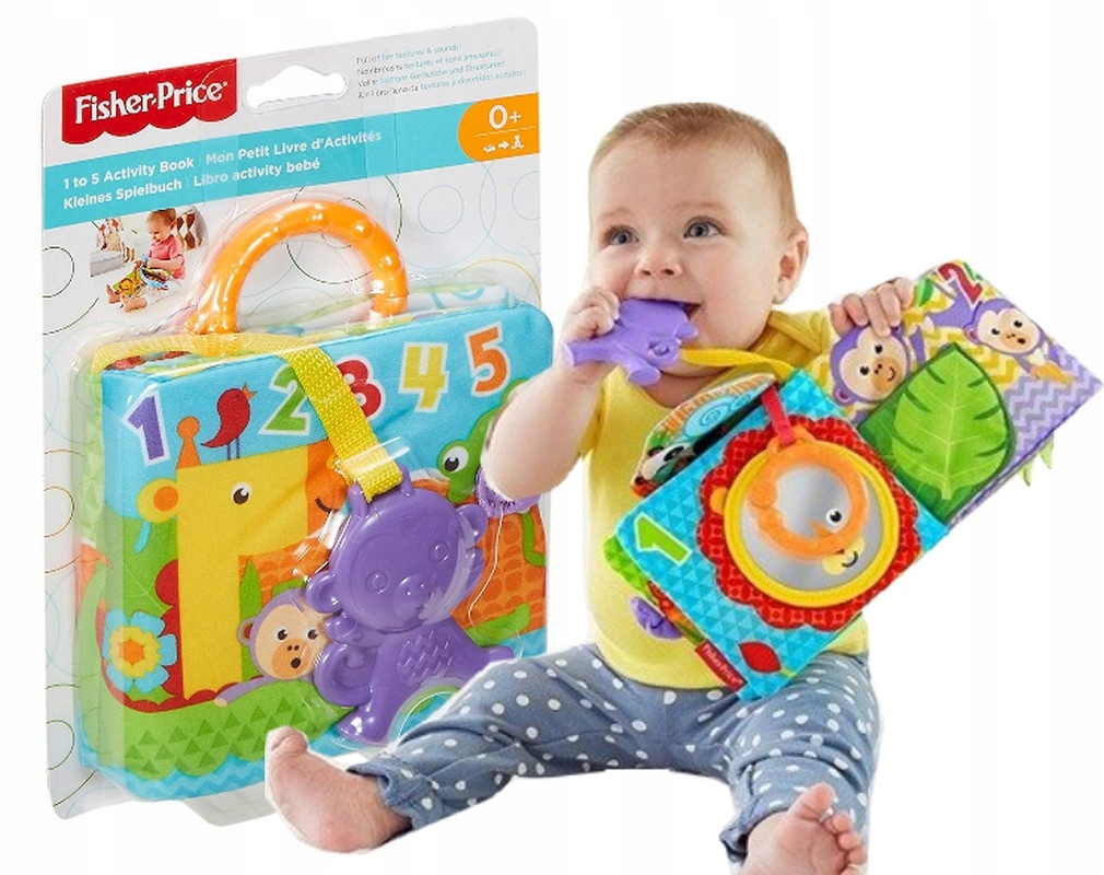 Książka ćwiczeń Fisher Price FGJ40 Soft