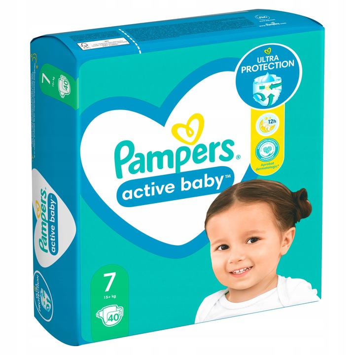 ktoś nosi 15 pieluchy pampers od 50 do