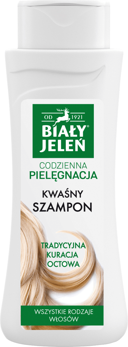 kwaśny szampon do włosów