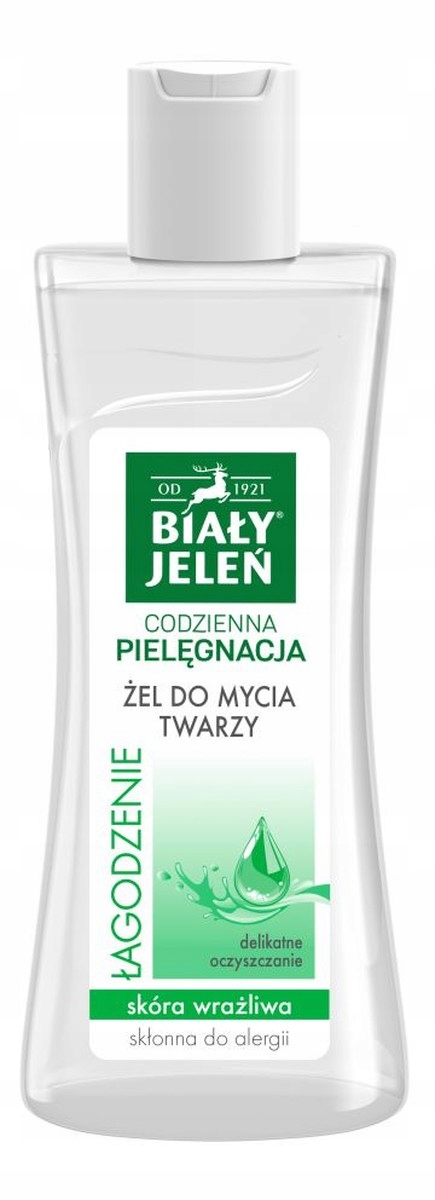 kwc biały jeleń pianka do twarzy