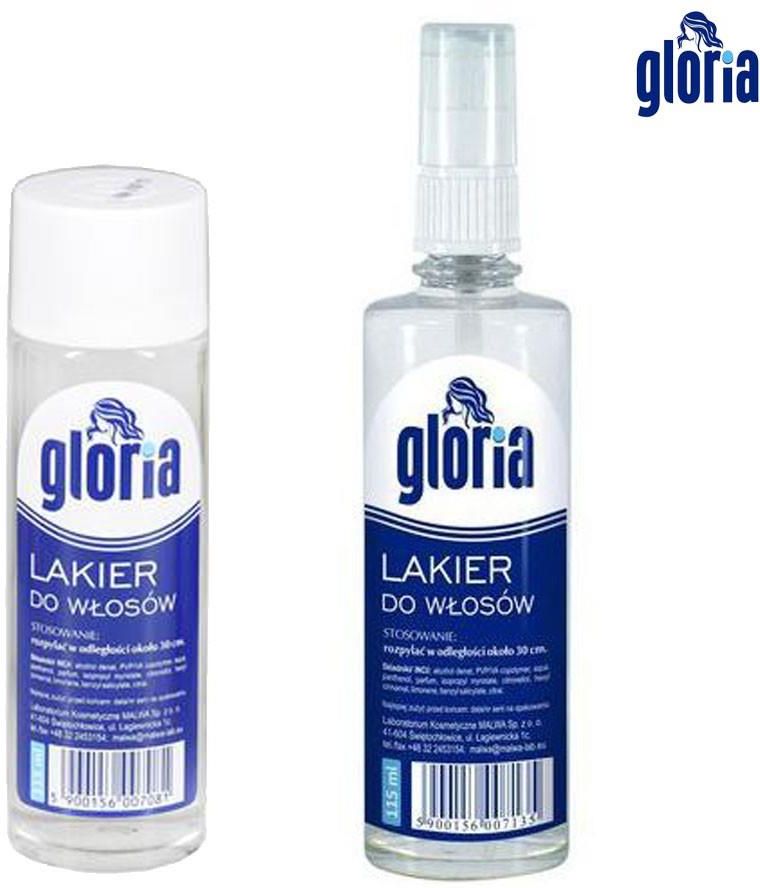 lakier do włosów gloria