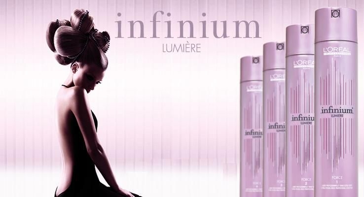 lakier do włosów loreal infinium lumiere