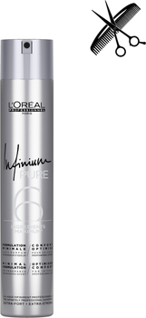 lakier do włosów loreal infinium pure strong