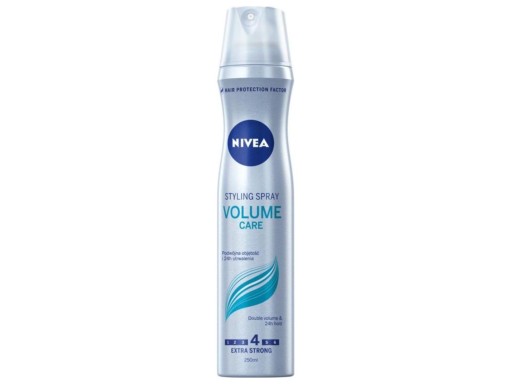 lakier do włosów nivea volume care