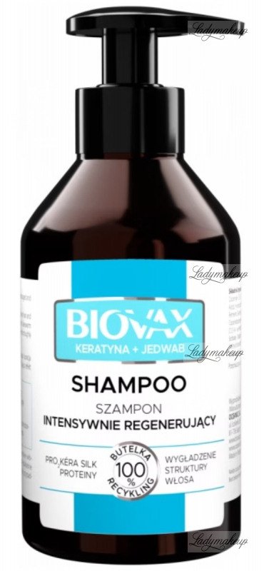 libiota biovax kreatyna jedwab szampon intensiwie regenerujacy
