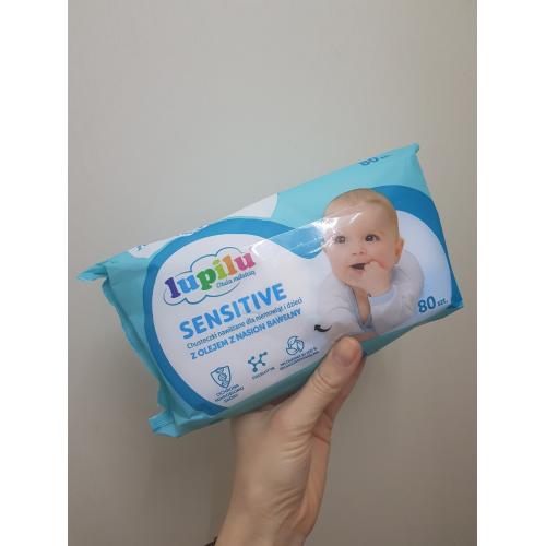 lidl chusteczki pampers sensitiwe