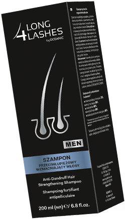 long 4 lashes men szampon przeciwłupieżowy kwc