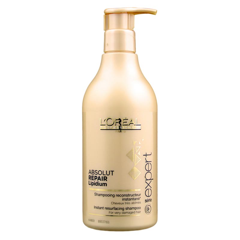 loreal absolut repair lipidium szampon regenerujący włosy zniszczone 500ml