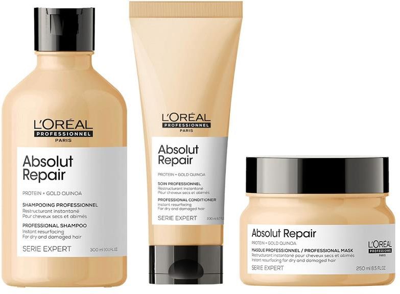 loreal absolut repair lipidium zestaw szampon 100ml maska 75ml