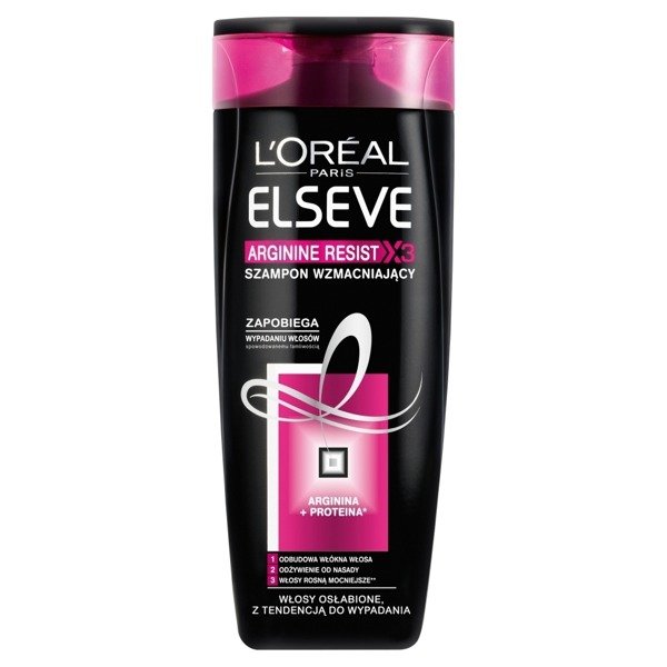 loreal elseve szampon do włosów czarny