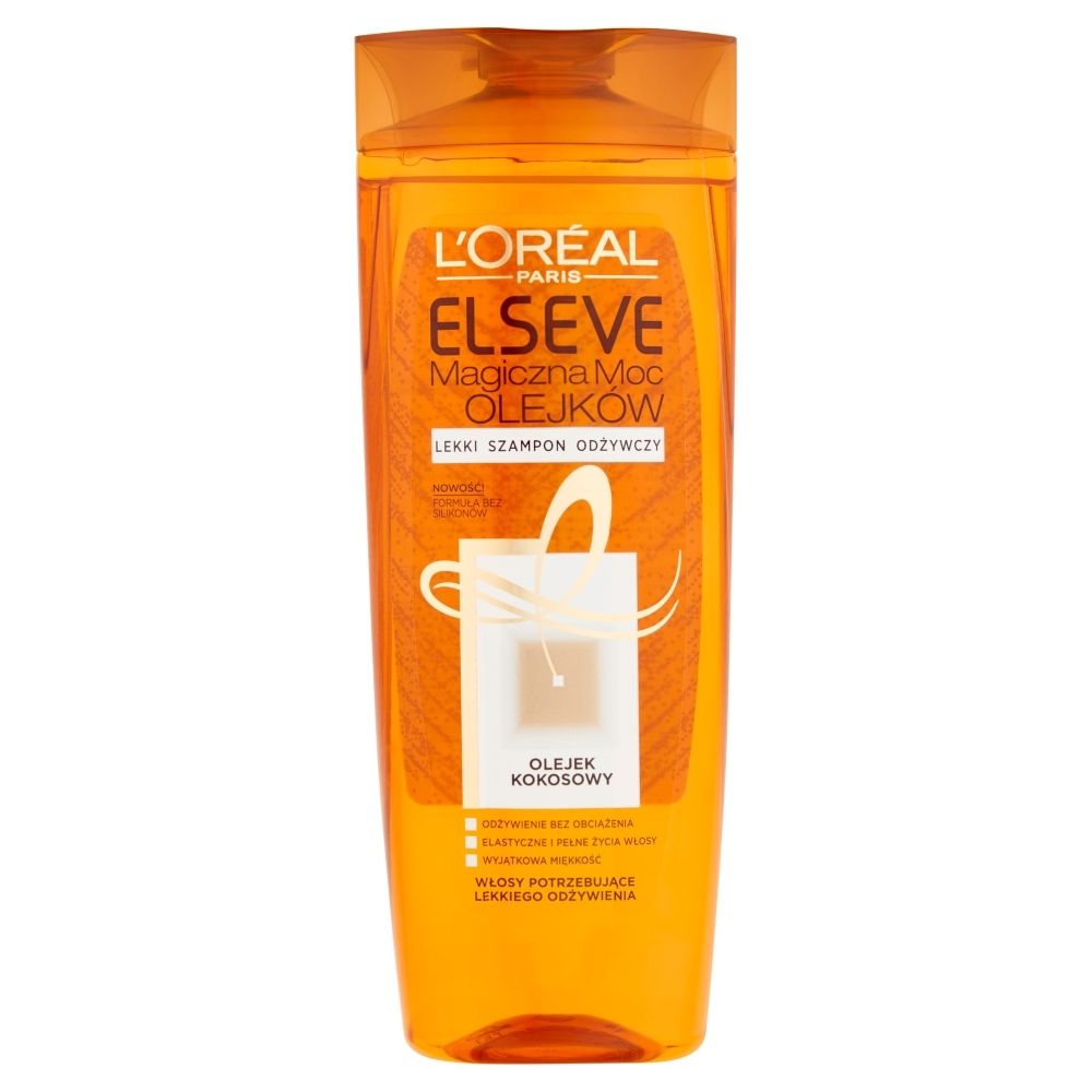 loreal moc olejkow szampon lekki