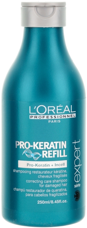 loreal pro-keratin refill regenerujący szampon do włosów z keratyną