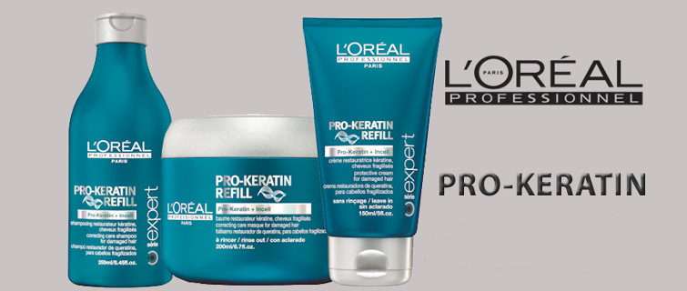 loreal pro keratin refill szampon 500ml