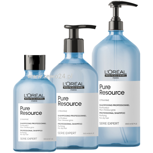 loreal pure resource szampon do włosów przetłuszczających się