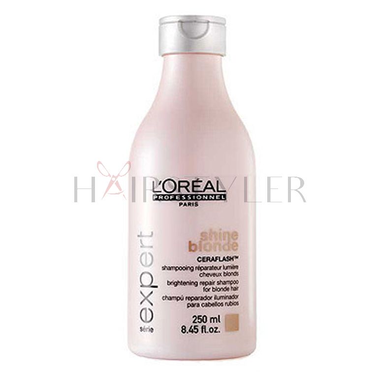 loreal shine blonde szampon niwelujący żółty kolor