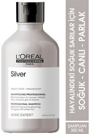 loreal silver szampon minti