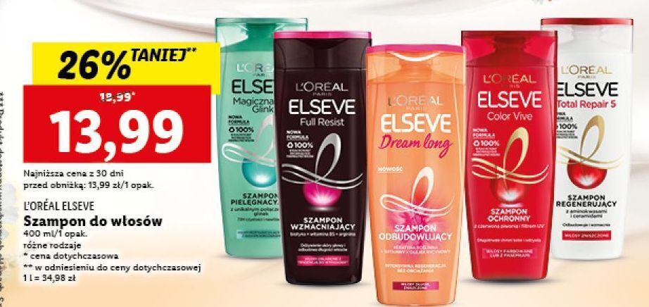 loreal szampon glinki rossnet