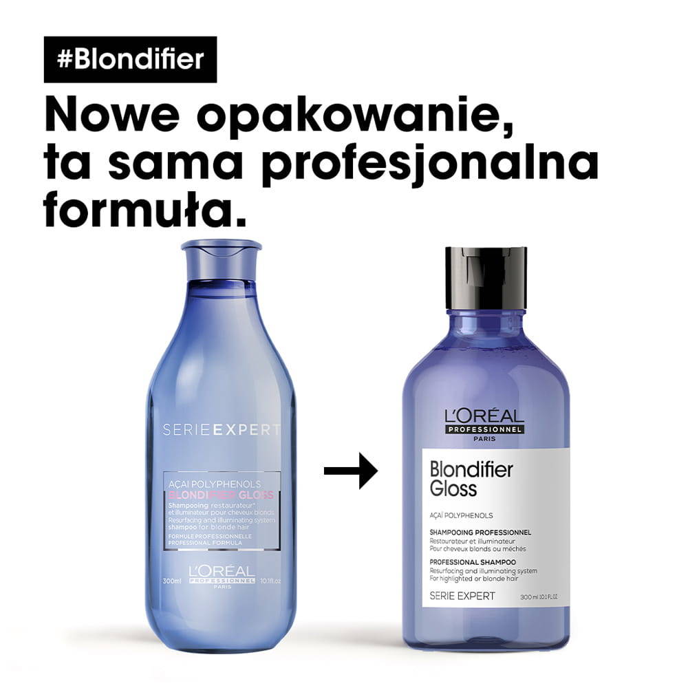 loreal szampon nabłyszczający