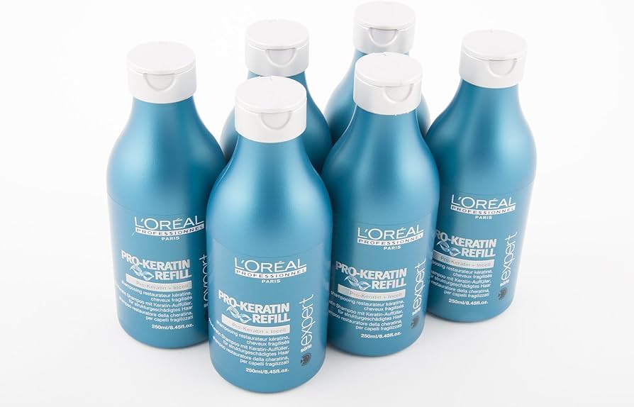 loreal szampon uzupełniający ubytki keratyny pro keratin refill 250ml