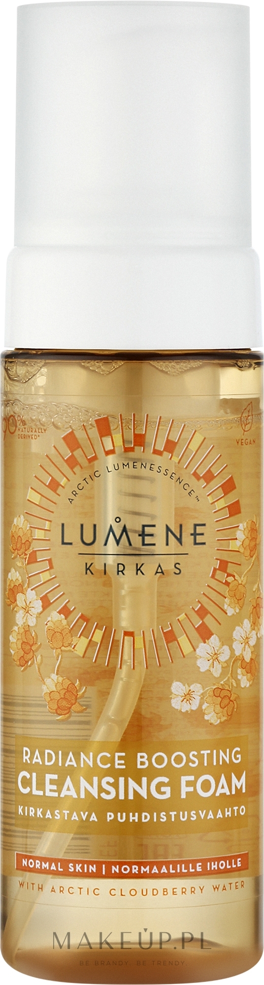 lumene clarity rozświetlająca pianka do mycia twarzy 150ml