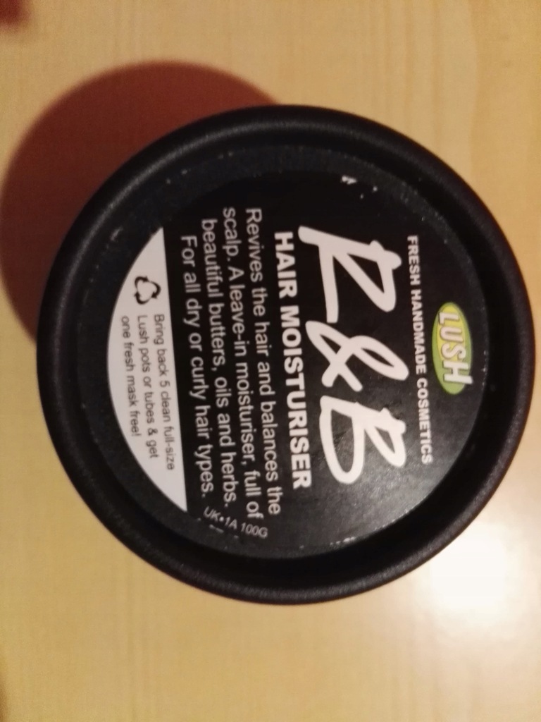 lush odżywka do włosów r&b