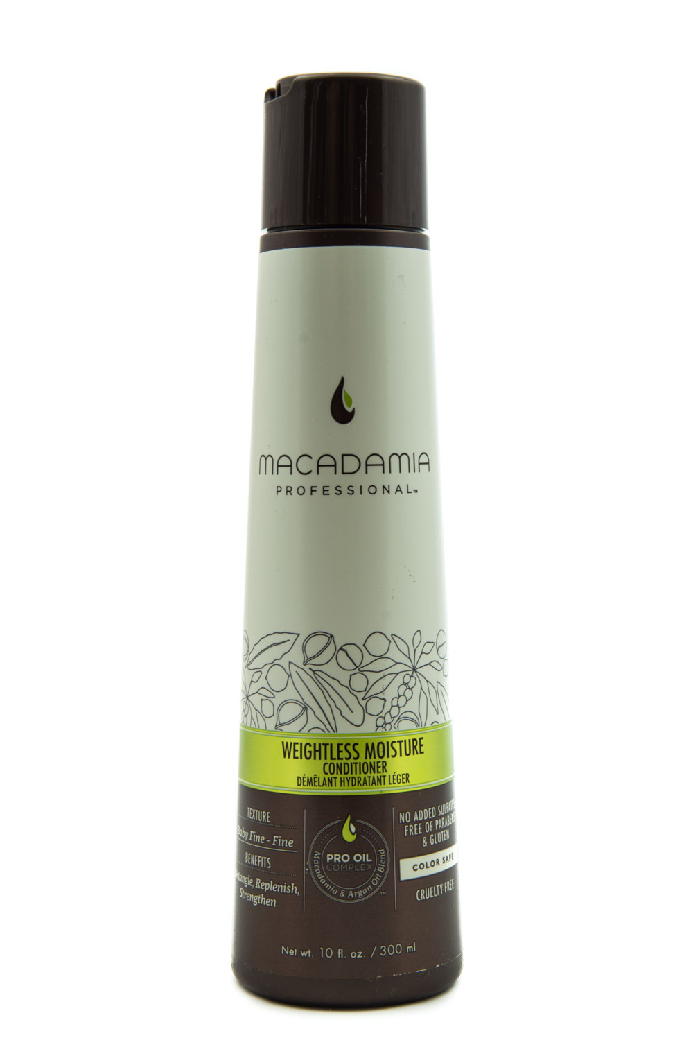 macadamia weightless moisture nawilżająca odżywka do włosów cienkich 300ml