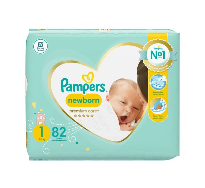 makro pieluchy pampers premium care