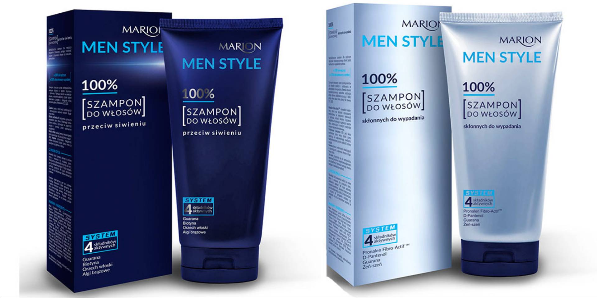 marion men style 100 szampon do włosów skłonnych do wypadania