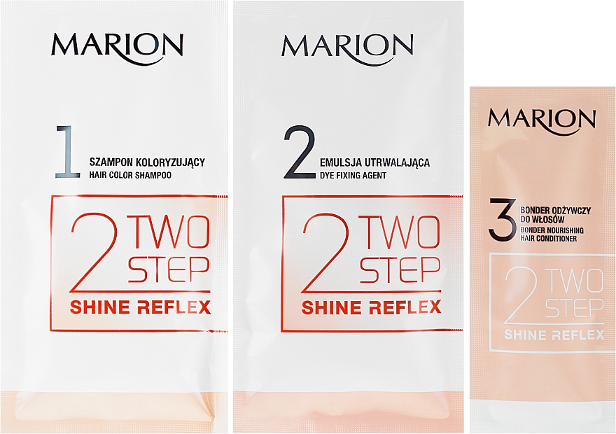 marion two-step shine reflex color szampon