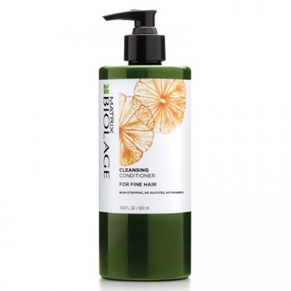 matrix biolage cleansing conditioner odżywka myjąca do włosów cienkich