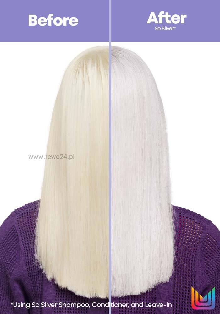 matrix color care 50 silver szampon fioletowy do włosów blond