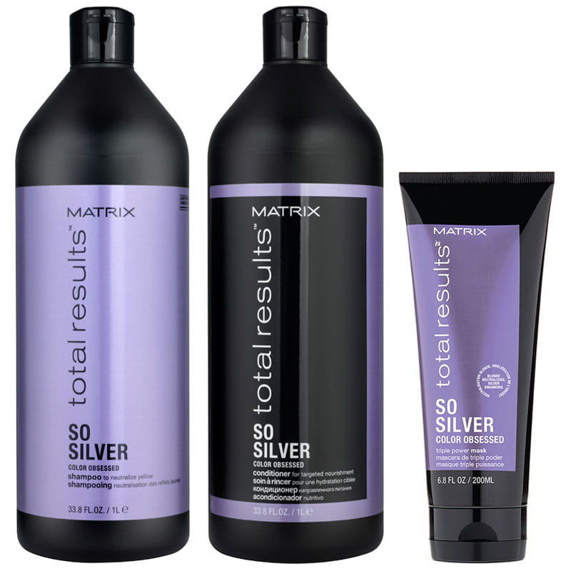 matrix color obsessed so silver szampon 1000ml