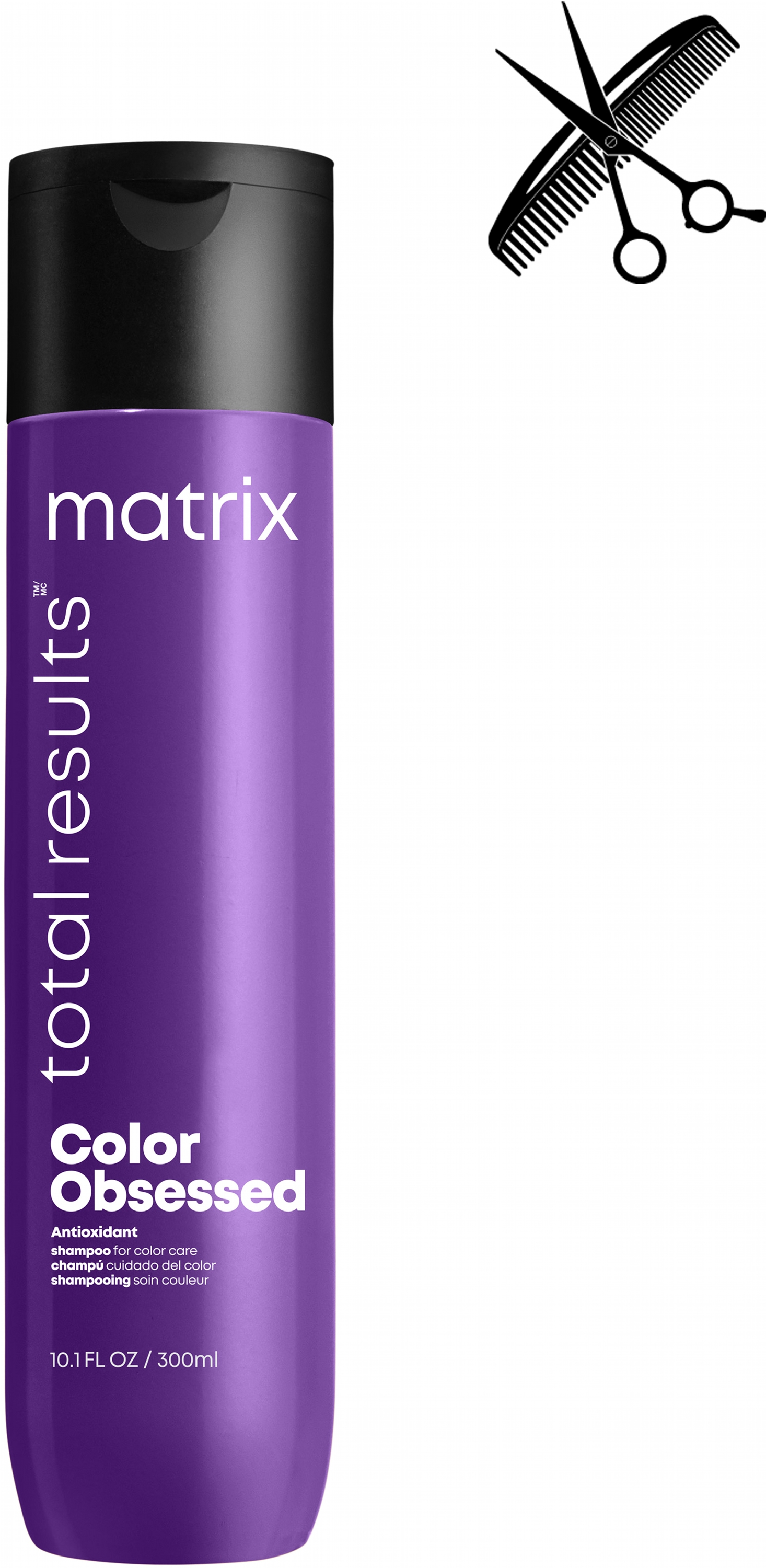 matrix total results color obsessed 300 szampon do włosów farbowanych