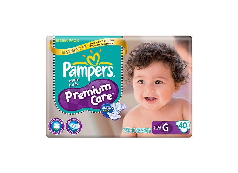 mega pack pampers premium care