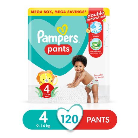 mega packs pampers pants 4