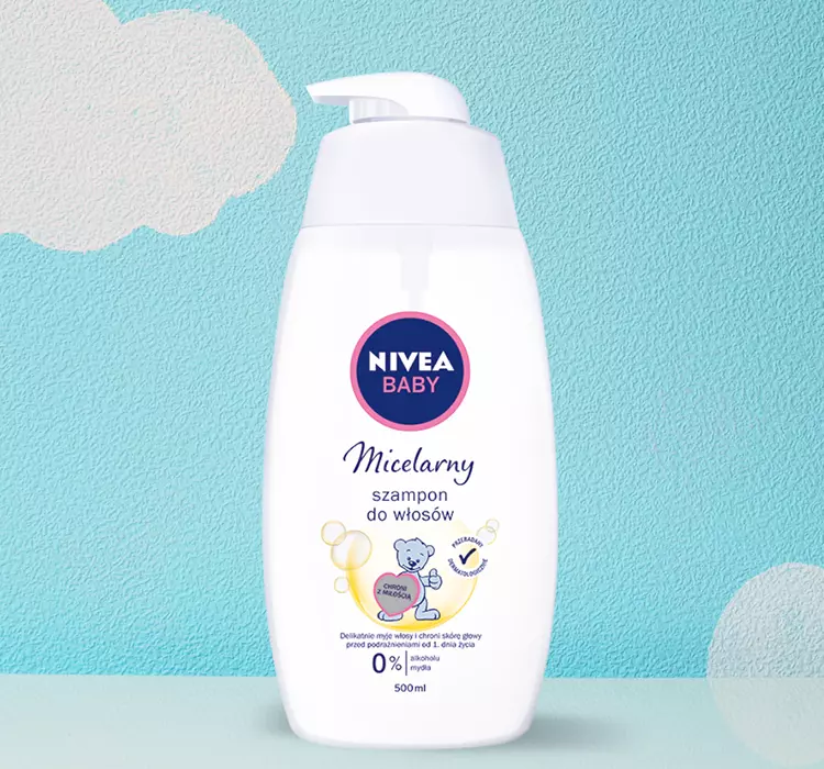 micelarny szampon nivea baby