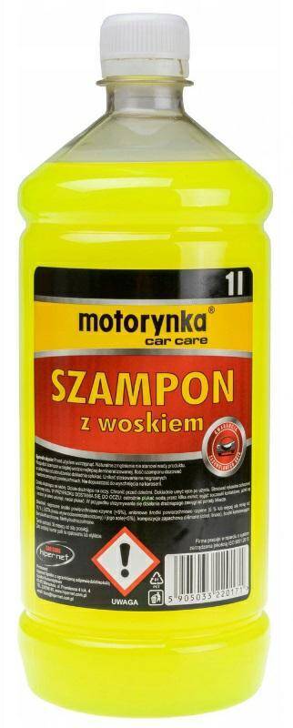 motorynka szampon z woskiem