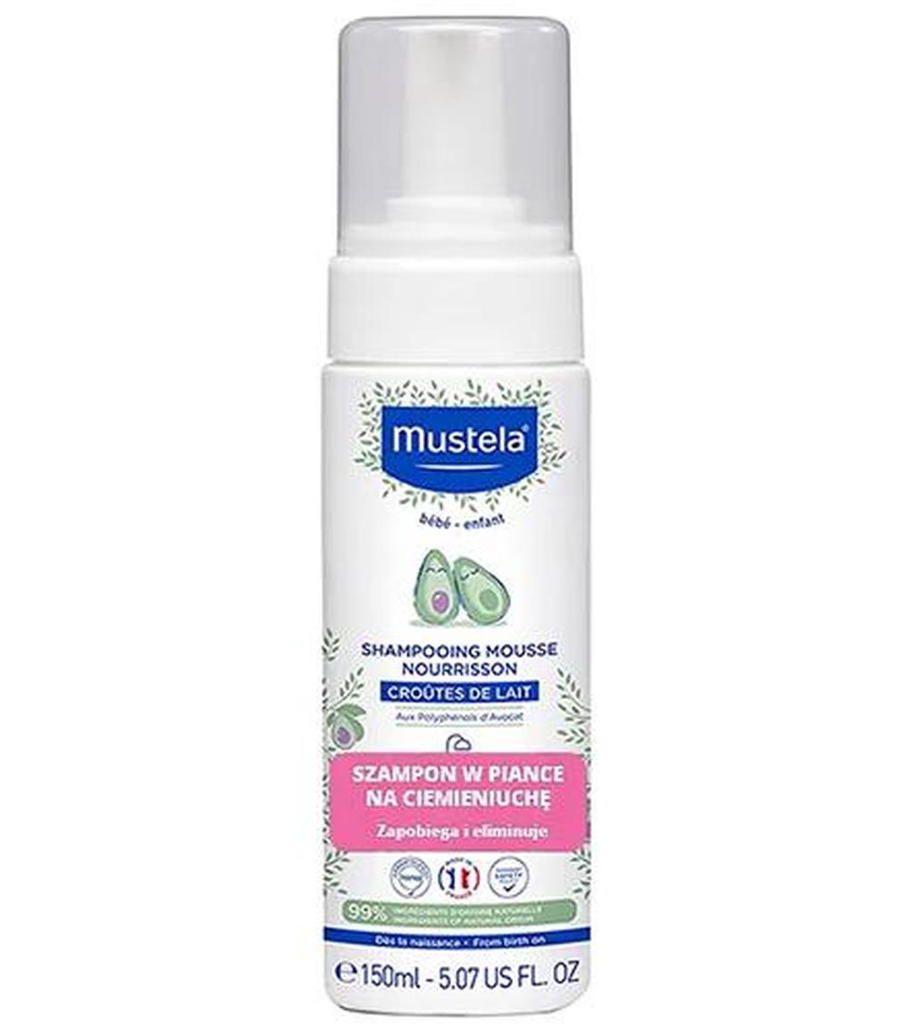 mustela bebe szampon w piance dla noworodków