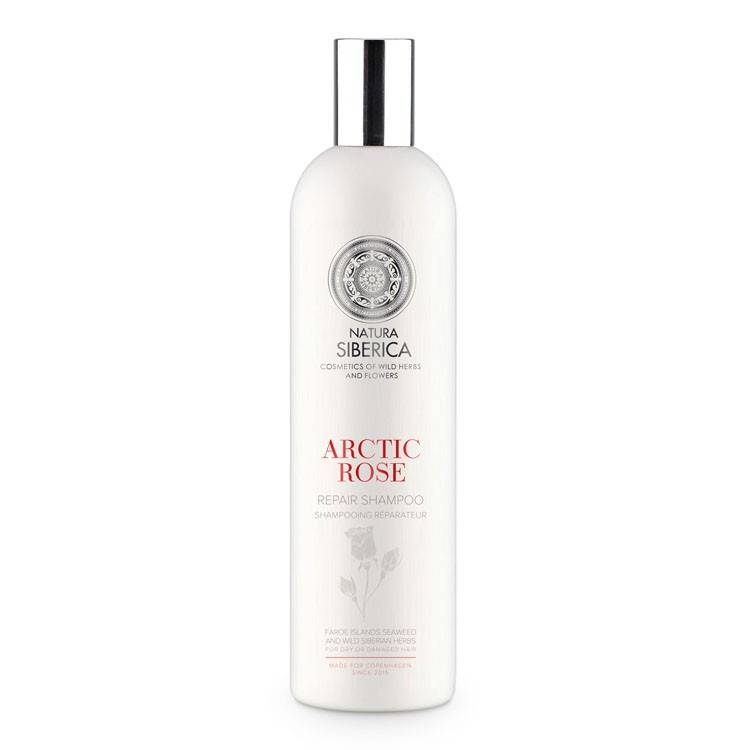 natura siberica arctic rose odbudowujący szampon do włosów 400ml