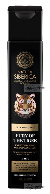 natura siberica for man only szampon