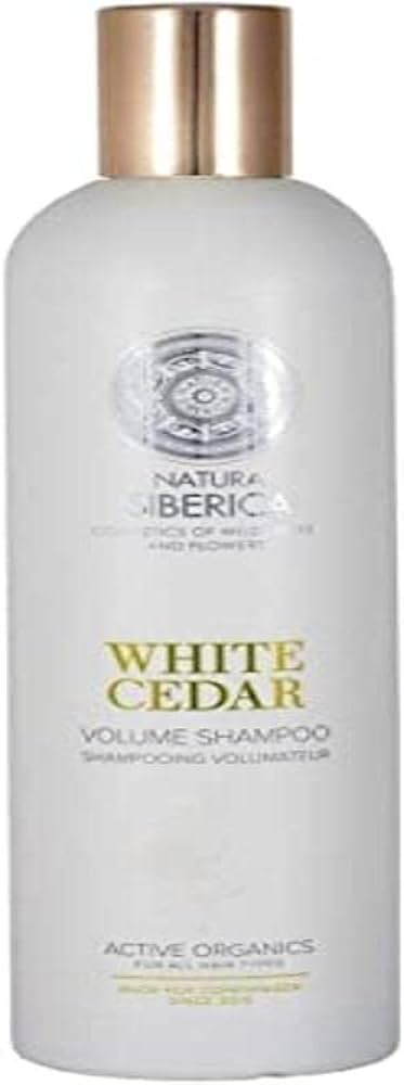 natura siberica szampon white cedar volume