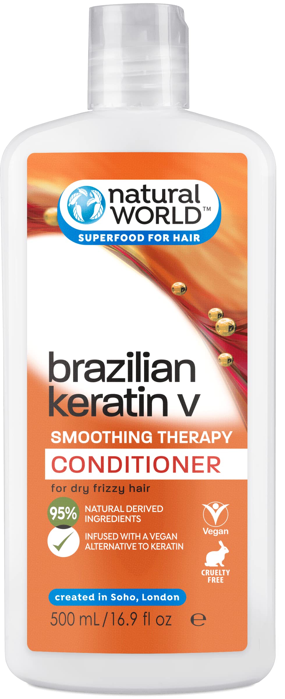 natural world brazilian keratin conditioner wygładzająca odżywka do włosów