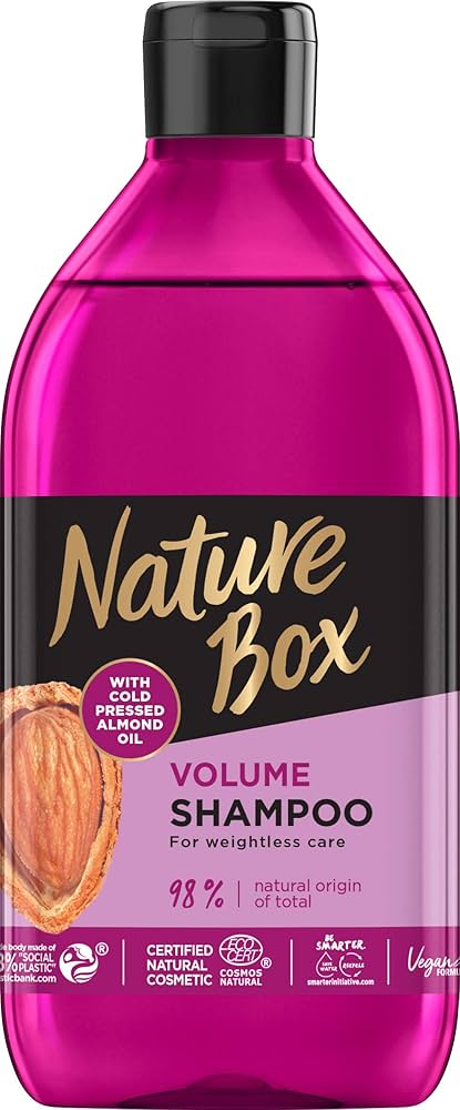 nature box szampon do włosów z olejem migdałowym