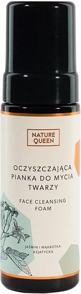 nature queen pianka myjąca do twarzy 175m