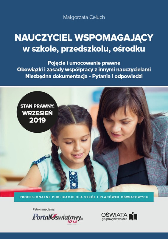 nauczyciel wspomagający zmisna pieluchy