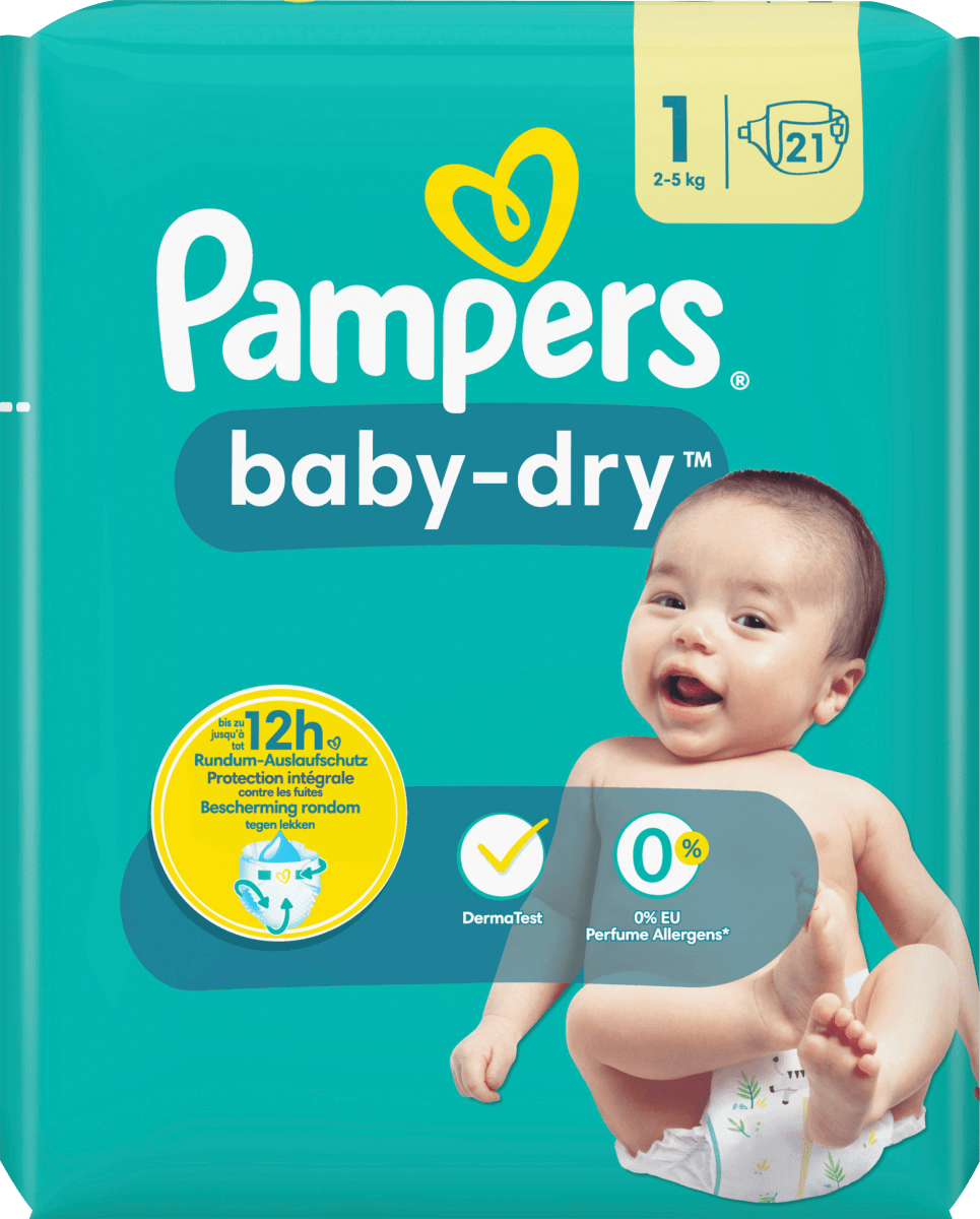 new pampers baby dry