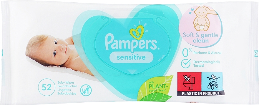 newborn pampers wet napkins