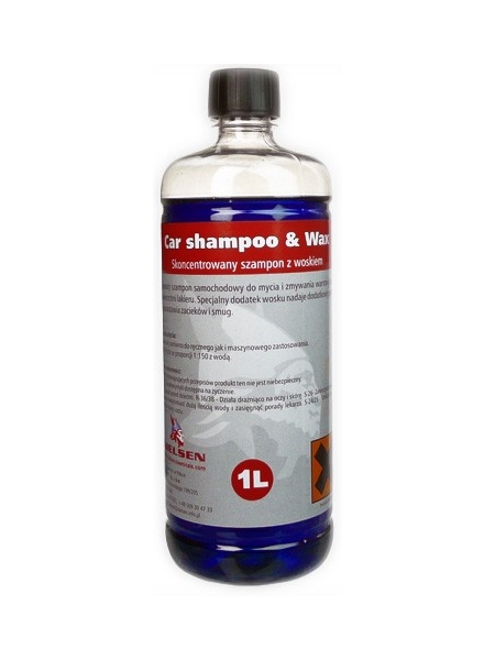 nielsen car shampoo & wax szampon z woskiem