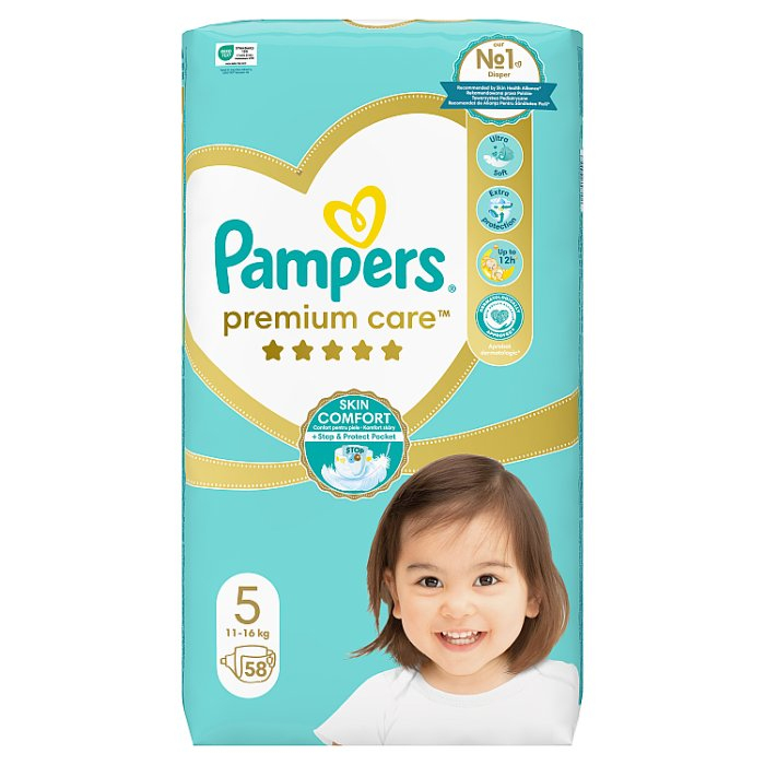 niemowle suchy pampers